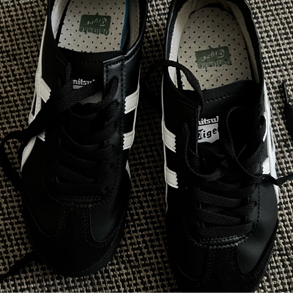 Onitsuka Tiger by Asics Black and White Sneakers